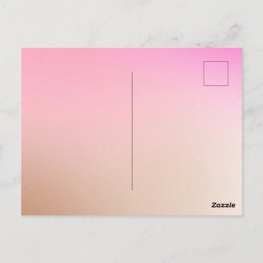 1950's Malt Shop Kleuren Bruiloft RSVP Briefkaart (Achterkant)