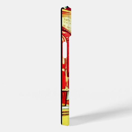  1950's man in pak lezen krantenkunst Case-Mate iPhone case (Achterkant / Rechts)