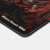 1950s Miami Beach tuin villa Bureaumat (Hoek)