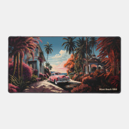 1950s Miami Beach tuin villa Bureaumat