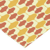 1950s Mid Century Moderne Geometrische Tafelloper (Hoek)