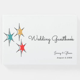 1950s Mid Century Rock & Roll Bruiloft Gastenboek