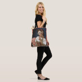 1950s mode fotoafdrukken tote bag (Op model)