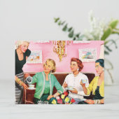 1950'S NA TEA KAART (Staand voorkant)