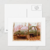 1950's Oldsmobile Barn Yard Herinneringen Briefkaart (Voorkant / Achterkant)
