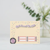 1950s Partij RSVP Briefkaart (Staand voorkant)