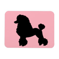 1950's Pink Poodle Rok Geïnspireerde Flexibele Mag