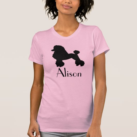 1950s Poodle Skirt geïnspireerd op T-Shirt (Voorkant)