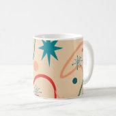 1950s Retro Atomic Pattern Mok (Voorkant rechts)