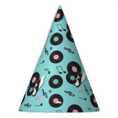 1950s Retro Diner Verjaardagsfeest Pet - Sock Hop  Feesthoedjes (Links)