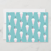 1950s Retro Diner Verjaardagsfeestje Uitnodiging - (Achterkant)