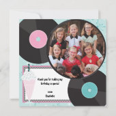 1950s Retro Diner Verjaardagskaart – Sock H Kaart (Achterkant)