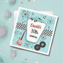 1950's Retro Party Servet