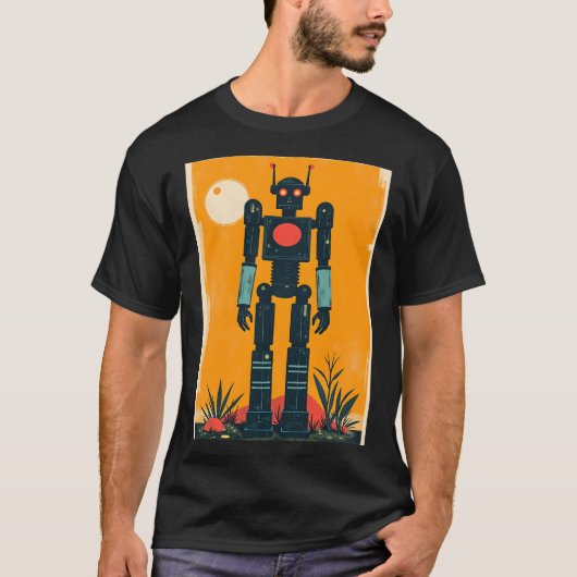 1950s Robot T-shirt (Voorkant)