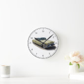 1950s S61 classic car clock Ronde Klok (Huis)