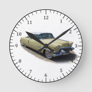 1950s S61 classic car clock Ronde Klok