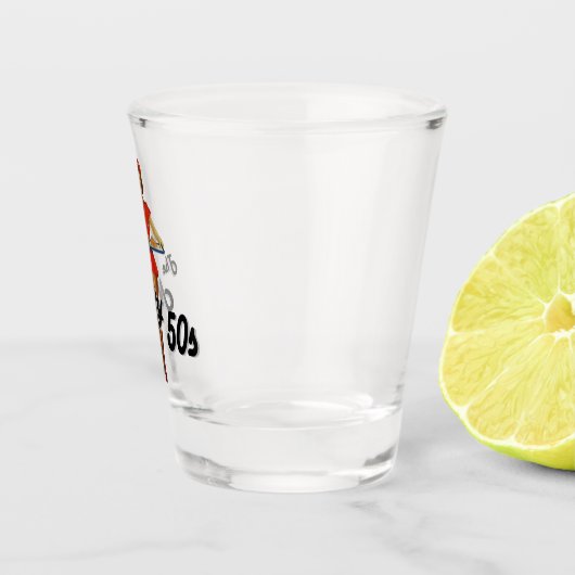  1950s-server shot glas (Rechts)