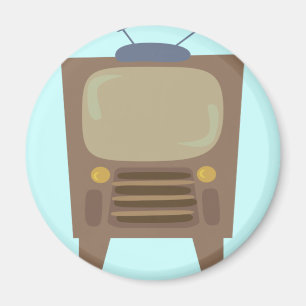 1950's stijl  tv magneet