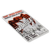 1950's TARANTULA! Flexibel magneet (Rechterzijde)