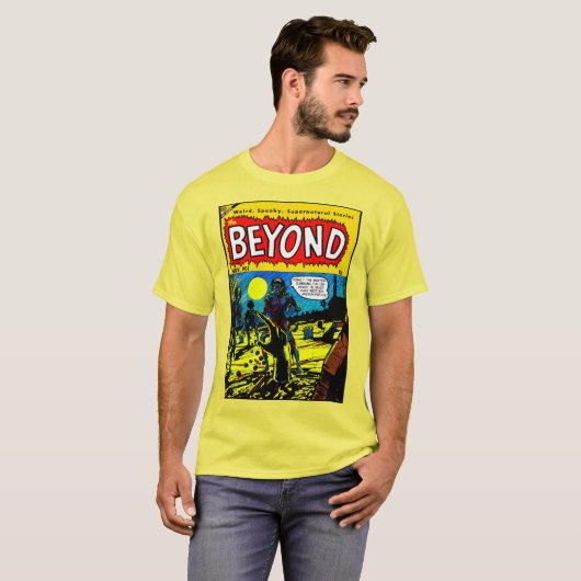 1950's 'The BEYOND' Horror Comic T-Shirt (Voorkant volledig)