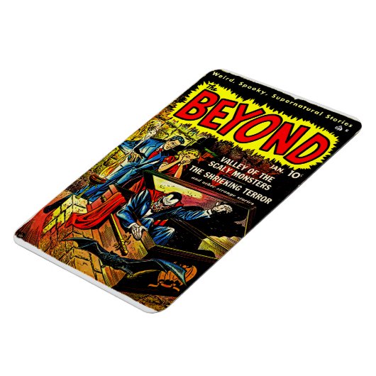 1950's *The BEYOND* Horror Comics Magnet Magneet (Linkerzijde)