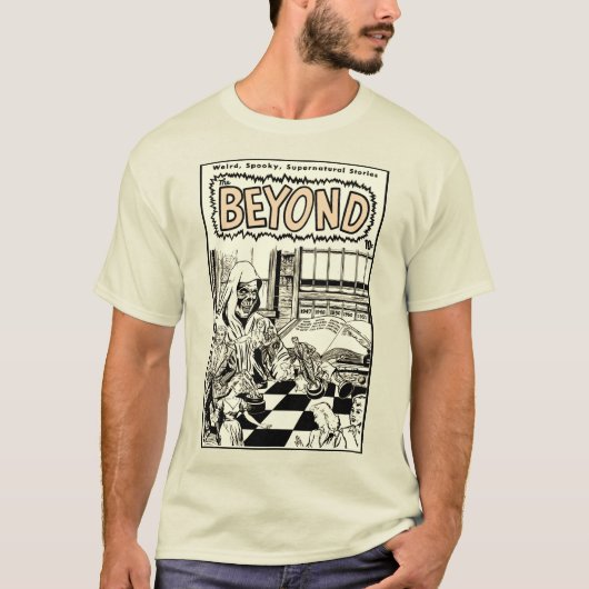 1950's 'The Beyond' Horror Comics T-shirt (Voorkant)