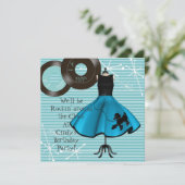 1950's Thema Verjaardagsfeest Kaart (Staand voorkant)