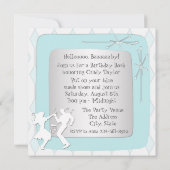 1950's Thema Verjaardagsfeest Uitnodigingen (Achterkant)