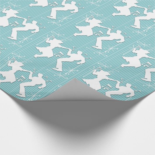 1950's Theme Wrapping Paper Cadeaupapier (Hoek)