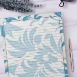 1950s Turquoise Retro Mid Century Floral Design Notitieblok<br><div class="desc">Breng de nostalgie van de jaren 1950 met dit Retro 1950 Mid Century Floral Standard 8.5" X 11 "Letter Size Gined Paper Notitieblok. Het is de perfecte manier om een dosis flair toe te voegen en de essentie van een vervlogen tijdperk vast te leggen. Bestel nu en maak al uw...</div>