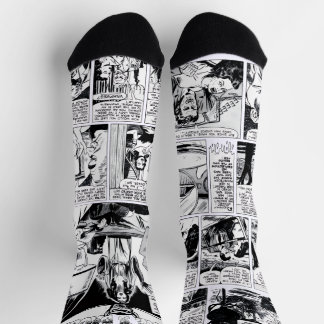 1950's Vampire's Daughter Horror Comic Socks Sokken