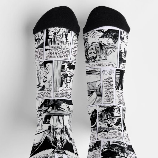 1950's Vampire's Daughter Horror Comic Socks Sokken (Top)