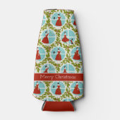 1950's Vintage Christmas Flesjeskoeler (Voorkant)