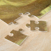 1950s warme kantoor romance legpuzzel (Zijkant)