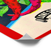 1950s zaadpakket kayenne peper print (Hoek)