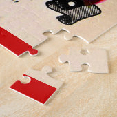 1950s zaadpakket kayenne peper print legpuzzel (Zijkant)