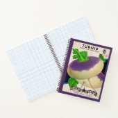 1950s zaadpakket turnips druk notitieboek (Binnen)