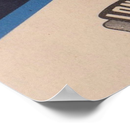 1950s zaadpakketwedden poster (Hoek)