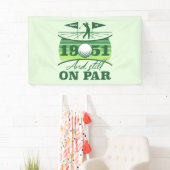 1951 70e verjaardag Golf Lover Spandoek (Insitu)