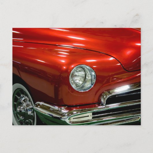 1951 Antiek klassieke laklijn Show Briefkaart (Voorkant)