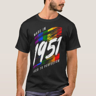 1951 Birthday LGBT Gay Pride  T-shirt