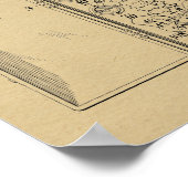 1951  Chiropractic Spine Patent Art Print (Hoek)