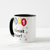 1951 een grote jaardag mok (Voorkant links)