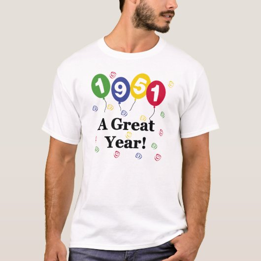 1951 een grote jaardag t-shirt (Voorkant)