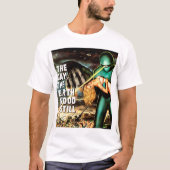 1951 film The Day the Earth heeft nog steeds gebra T-shirt (Voorkant)