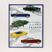 1951 Frazer automobile & Legpuzzel (Verticaal)