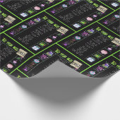 1951 Geboortejaar Trivia Cadeaupapier (Hoek)