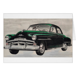 1951 groene Plymouth Cranbrook