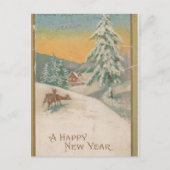 1951 Happy Feestdagenkaart (Voorkant)