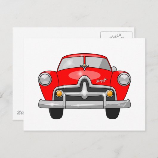 1951 Henry J Briefkaart (Voorkant / Achterkant)